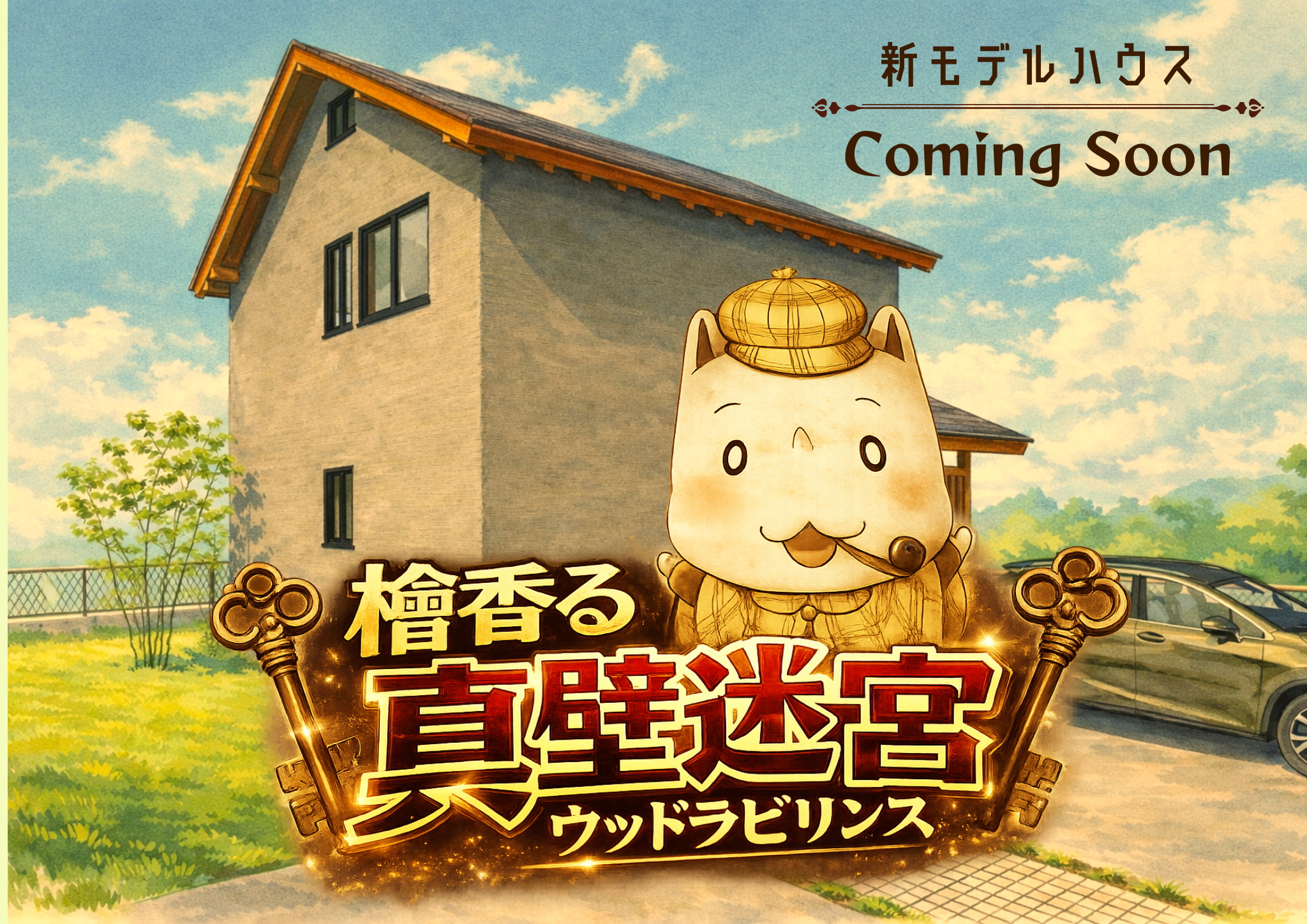 【速報】新モデルハウス　7月 NEＷオープン！