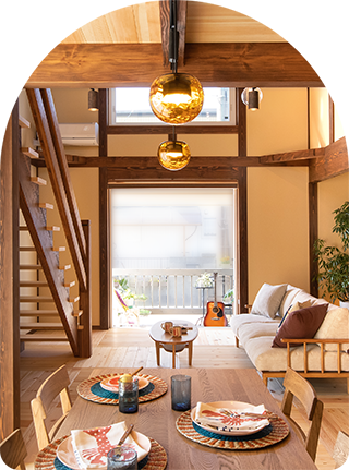 本物の木の家を、手の届く価格で