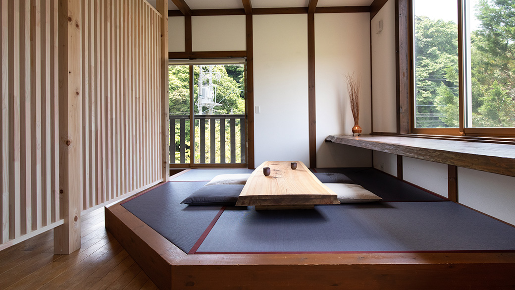 生活によって変化するタタミスペース