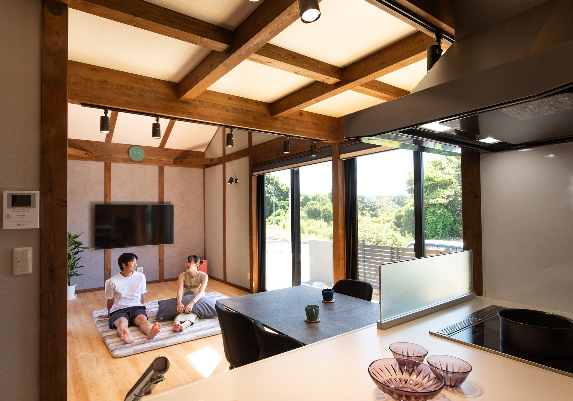 動きやすさの中に、遊び心を仕込んだ家