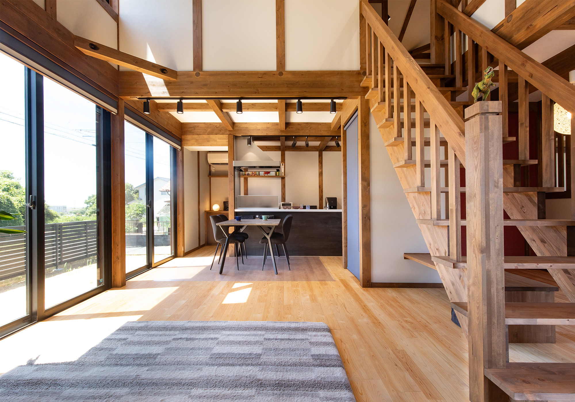 動きやすさの中に、遊び心を仕込んだ家