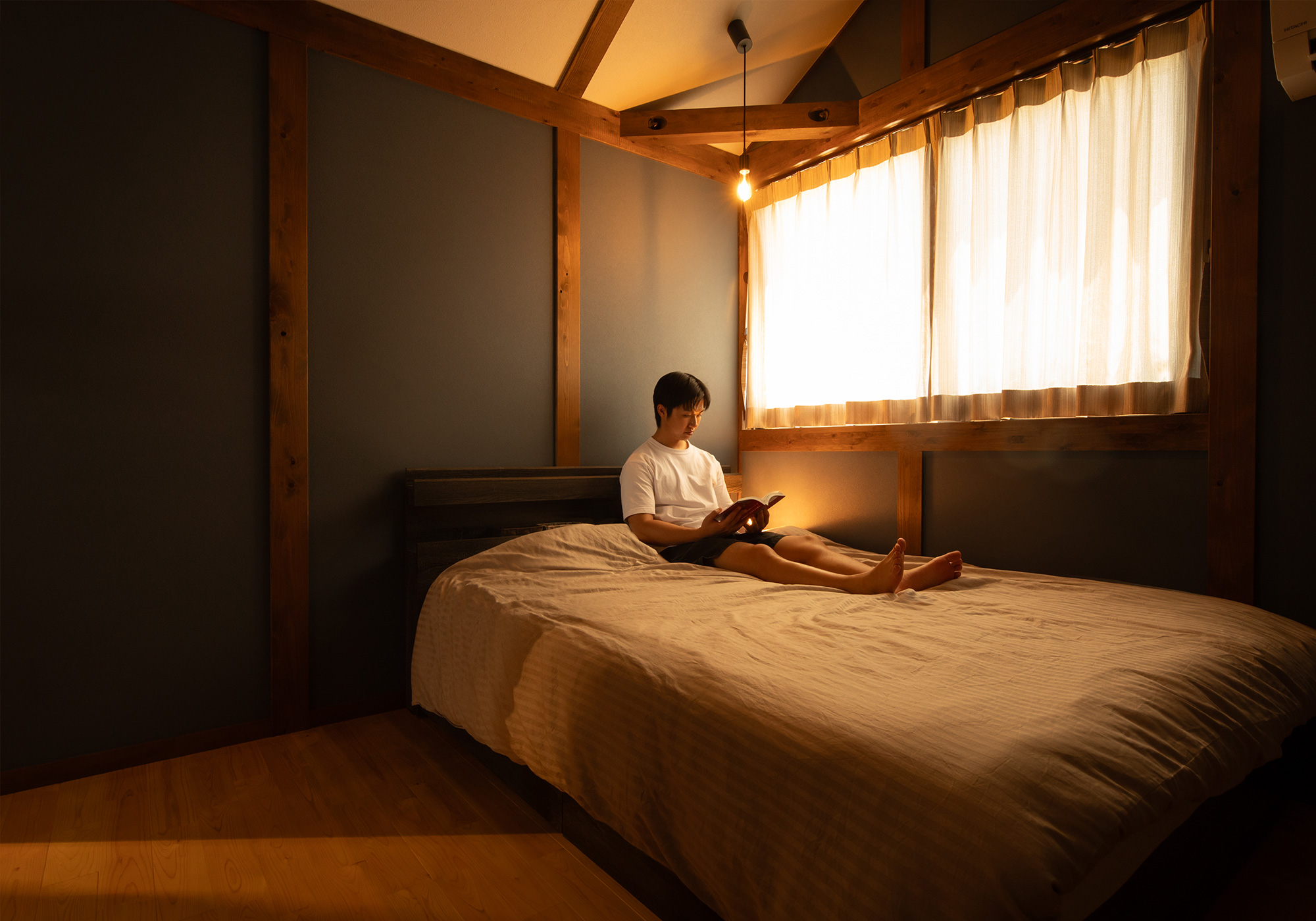 動きやすさの中に、遊び心を仕込んだ家